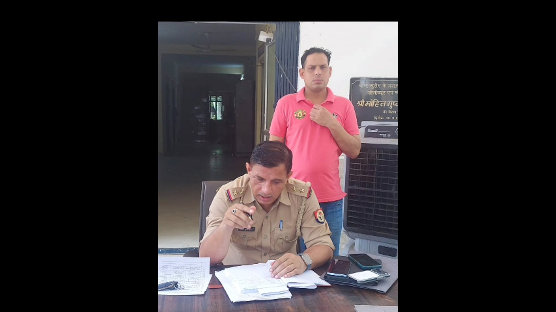 MANT-साइबर ठगी पर पुलिस का बड़ा एक्शन, सुरीर थाने में हुई अहम, बैठक,,