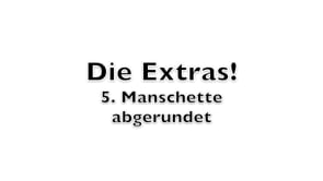 Abgerundete Manschette
