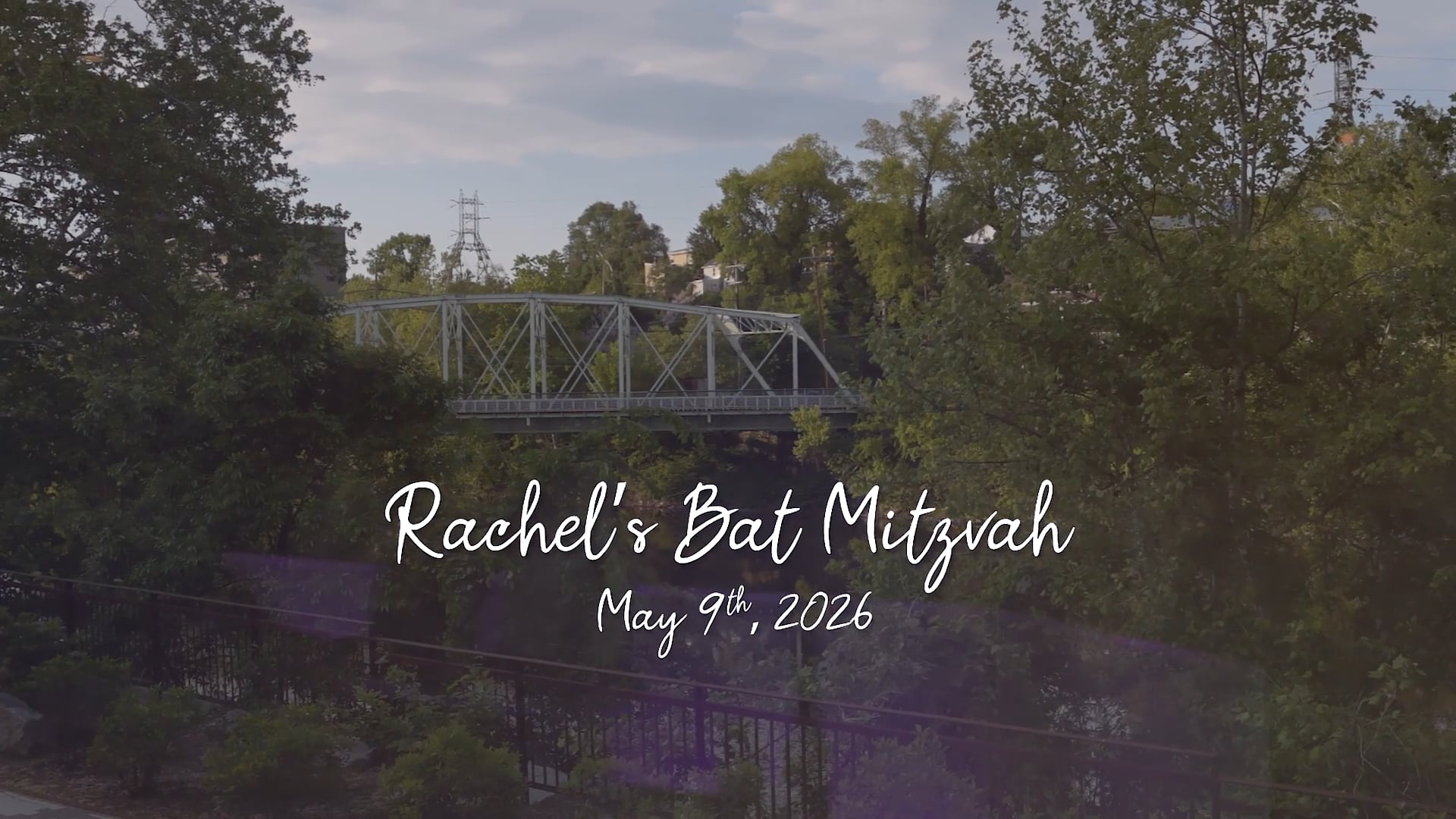 Rachel's Bat Mitzvah Highlight Video