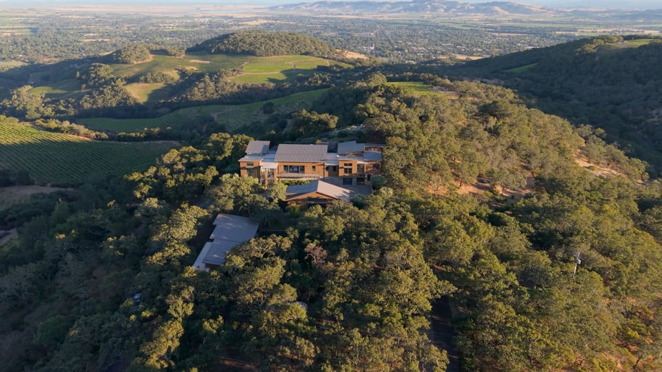 Architectural Luxe Sonoma Estate