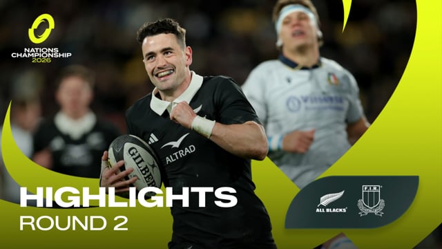 Nations Championship 2026 | New Zealand v Italy | Round 2