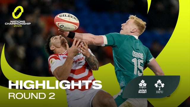 Nations Championship 2026 | Japan v Ireland | Round 2