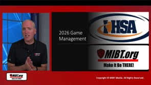 2026 IHSA Football Clinic:  Game Management