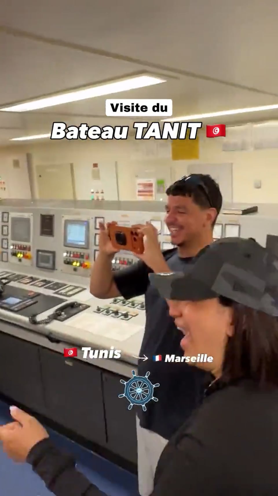 Visite du bateau Tanit