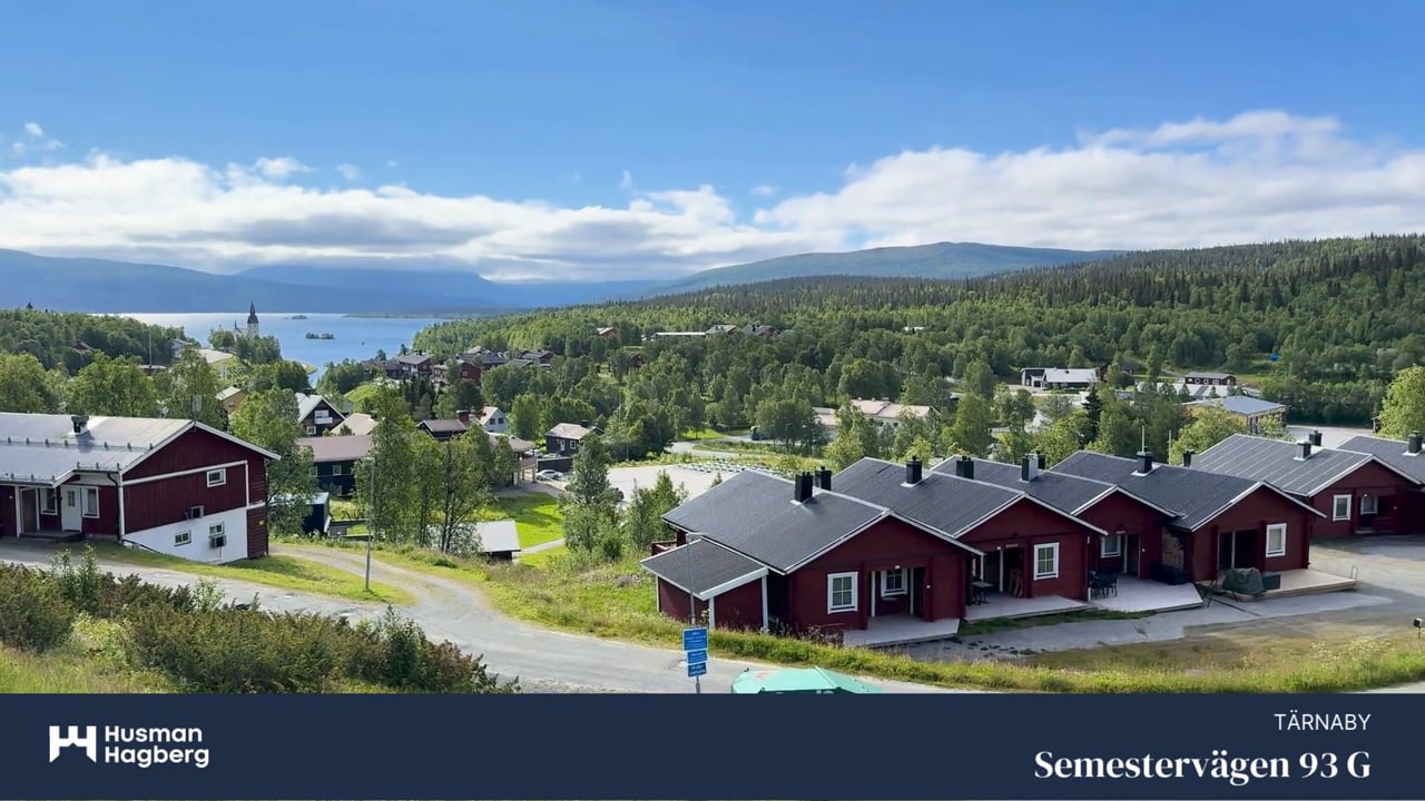 2 rum Lägenhet på Semestervägen 93G Tärnaby Storumans kommun - video
