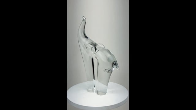 Elefante Transparente Murano