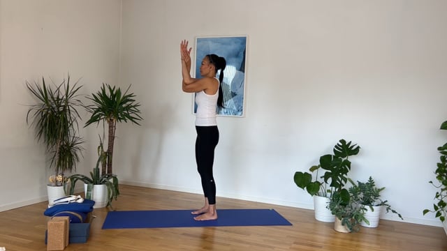 Yoga for Rygg. Uke 1, del 2: Hovedfokus: Holdning, linjering og å jobbe mot tyngdekraften. 20 min.