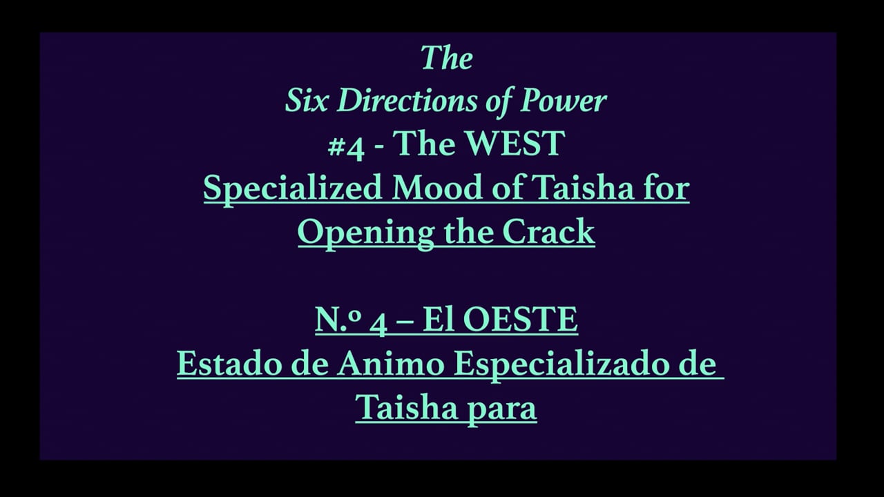 Mov33_WEST#4_Specialized Mood of Taisha for Opening the Crack