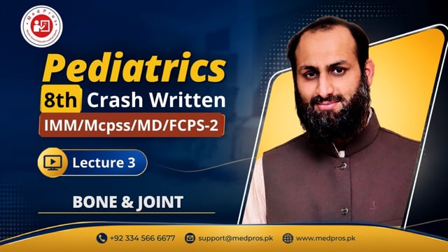 Bone & joint || Lecture-3 || Dr Taimur Khalil