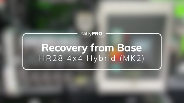 HR28 4x4 Hybrid (MK2) Recovery from Base Guide