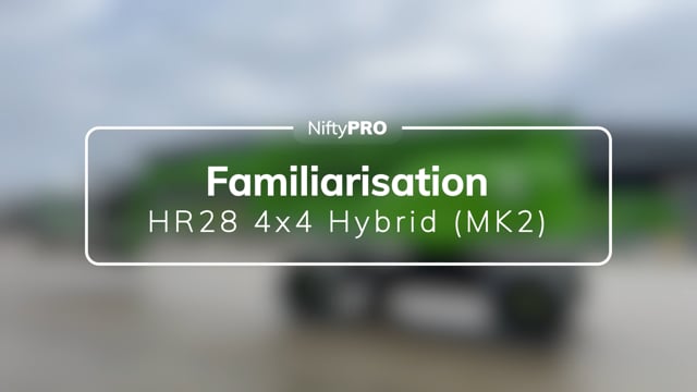 HR28 4x4 Hybrid (MK2) Familiarisation Guide