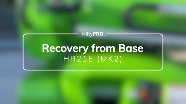 HR21E (MK2) Recovery from Base Guide