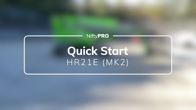 HR21E (MK2) Quick Start Guide
