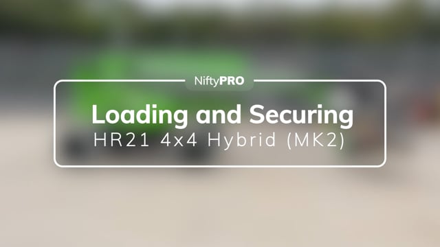 HR21 4x4 Hybrid (MK2) Loading & Securing Guide