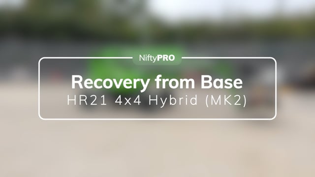 HR21 4x4 Hybrid (MK2) Recovery from Base Guide