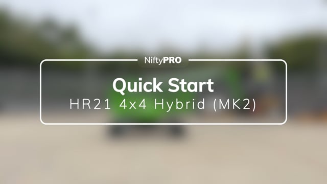HR21 4x4 Hybrid (MK2) Quick Start Guide