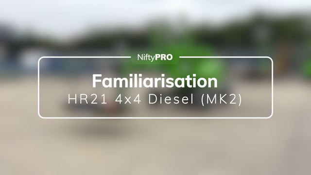 HR21 4x4 Diesel (MK2) Familiarisation Guide