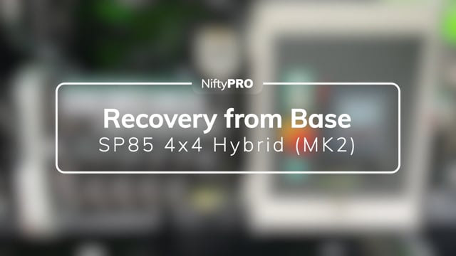 SP85 4x4 Hybrid (MK2) Recovery from Base Guide