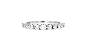 Gabriel & Co. .50 ct. t.w. Diamond Ring in 14kt White Gold