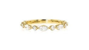 Gabriel & Co. .50 ct. t.w. Diamond Ring in 14kt Yellow Gold