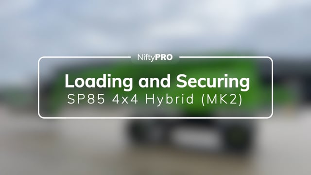 SP85 4x4 Hybrid (MK2) Loading & Securing Guide