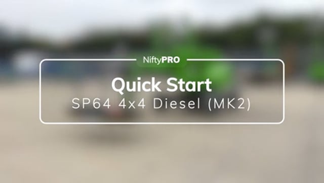 SP64 4x4 Diesel (MK2) Quick Start Guide