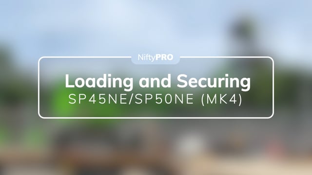 SP45NE/SP50NE (MK4) Loading & Securing Guide