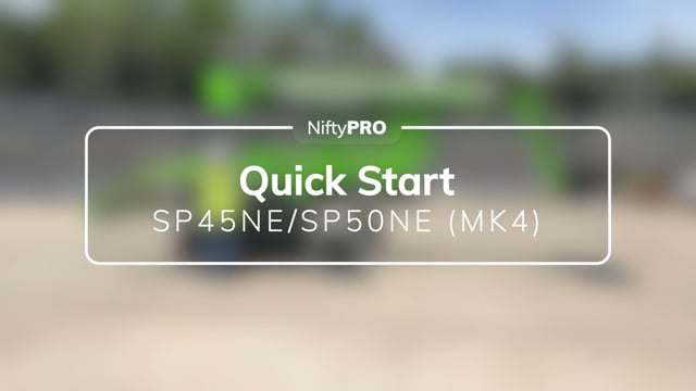 SP45NE/SP50NE (MK4) Quick Start Guide