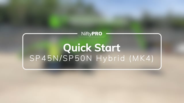 SP45N/SP50N Hybrid (MK4) Quick Start Guide