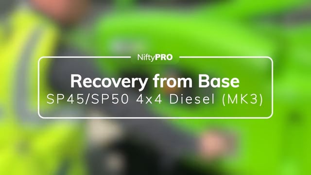 SP45/SP50 4x4 Diesel (MK3) Recovery from Base Guide