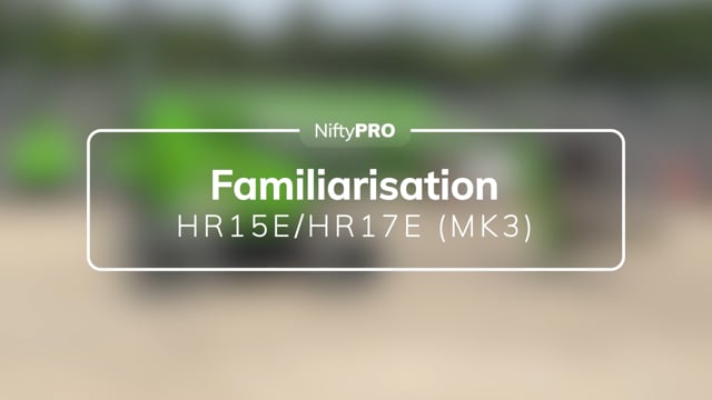 HR15E/HR17E (MK3) Familiarisation Guide