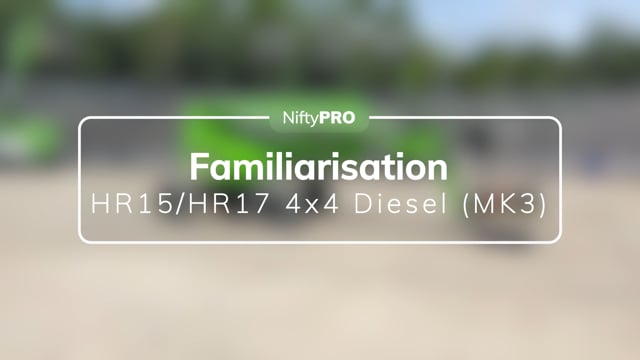 HR15/HR17 4x4 Diesel (MK3) Familiarisation Guide