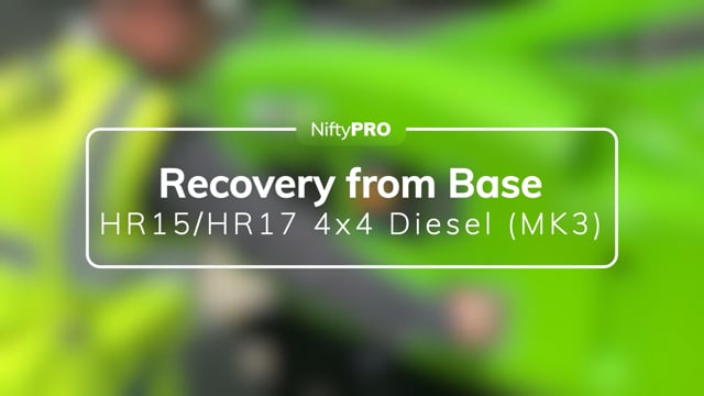 HR15/HR17 4x4 Diesel (MK3) Recovery from Base Guide