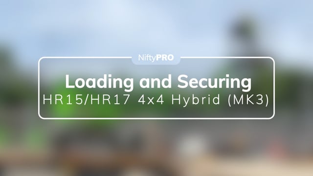 HR15/HR17 4x4 Hybrid (MK3) Loading & Securing Guide