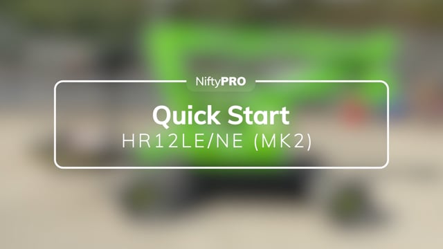 HR12LE/NE (MK2) Quick Start Guide