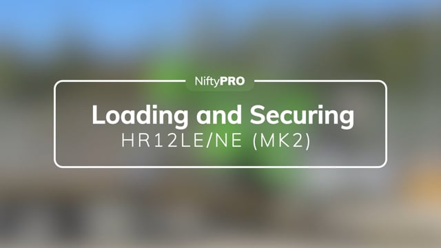 HR12LE/NE (MK2)  Loading & Securing Guide