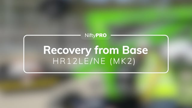 HR12LE/NE (MK2) Recovery from Base Guide