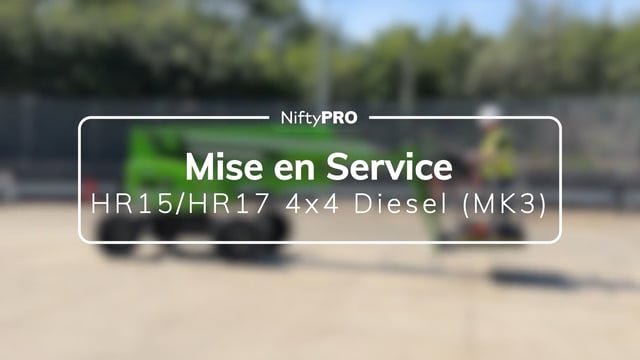Guide de mise en service de la HR15/HR17 4x4 Diesel (MK3)