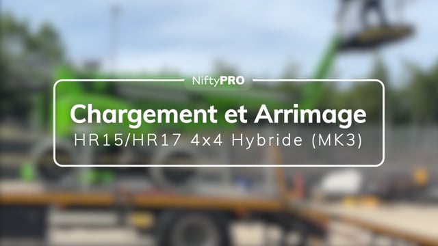 Guide de chargement et d'arrimage de la HR15/HR17 4x4 Hybride (MK3)