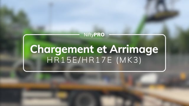 Guide de chargement et d'arrimage de la HR15E/HR17E (MK3)