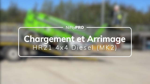 Guide de chargement et d'arrimage de la HR21 4x4 Diesel (MK2)