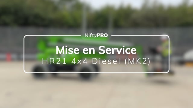 Guide de mise en service de la HR21 4x4 Diesel (MK2)