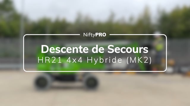 Guide de descente de secours de la HR21 4x4 Hybride (MK2)