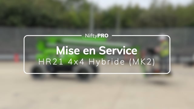 Guide de mise en service de la HR21 4x4 Hybride (MK2)