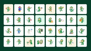 Animated Cute Monkey Vector Icons, an Emoji Icon by Creative Stall (Thumbnail 3 of 3)