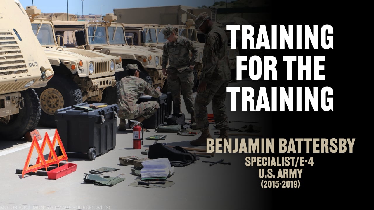 Benjamin Battersby - Training for the Training
