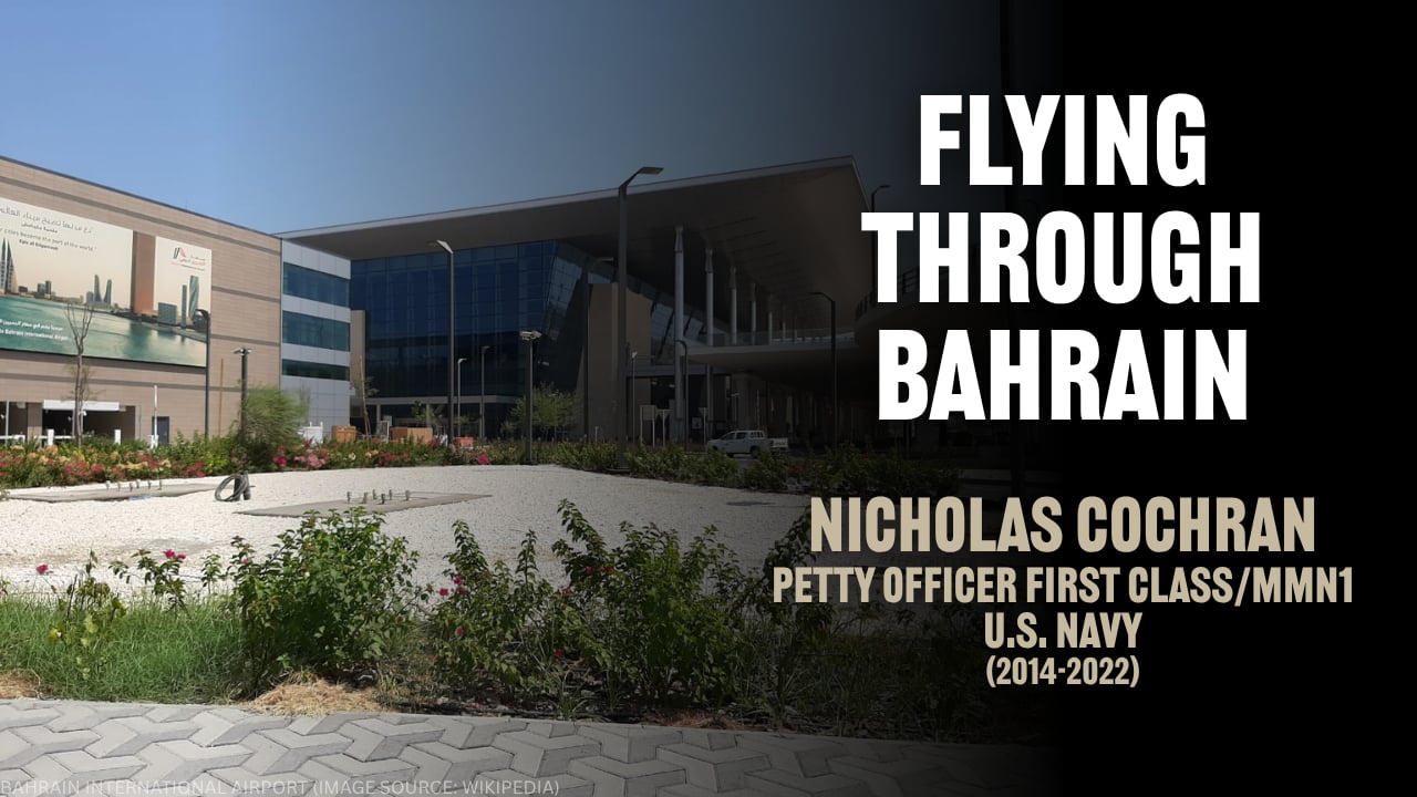 Nicholas Cochran - Flying Through Bahrain