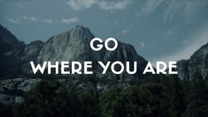 Go Where You Are