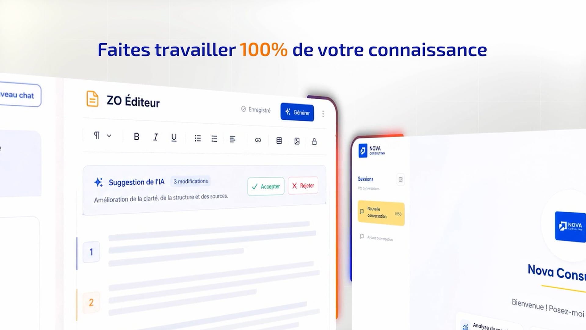 ZO Knowledge - SaaS Product Launch Teaser | Motion Design