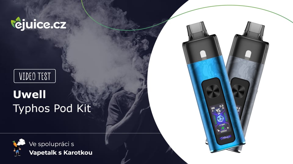 Uwell Typhos Pod Kit - video test (CZ)